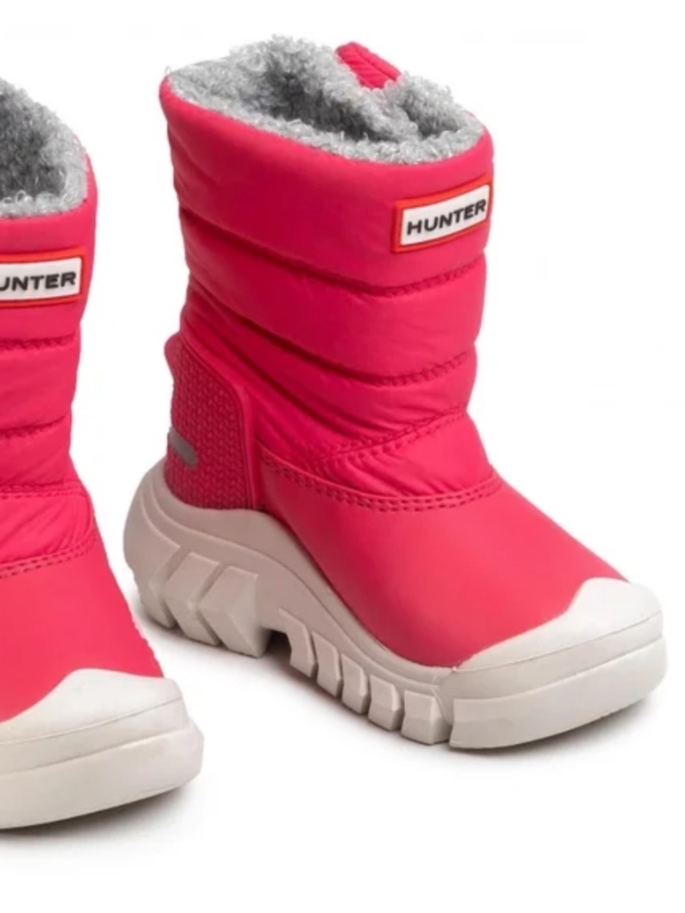 Hunter Hot Pink Original Insulated Snow Boots for Girls Size 11 Winter ~ Cozy!
